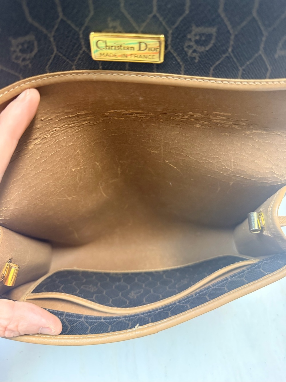 Dior Vintage Honeycomb crossbody - Picture 8 of 8